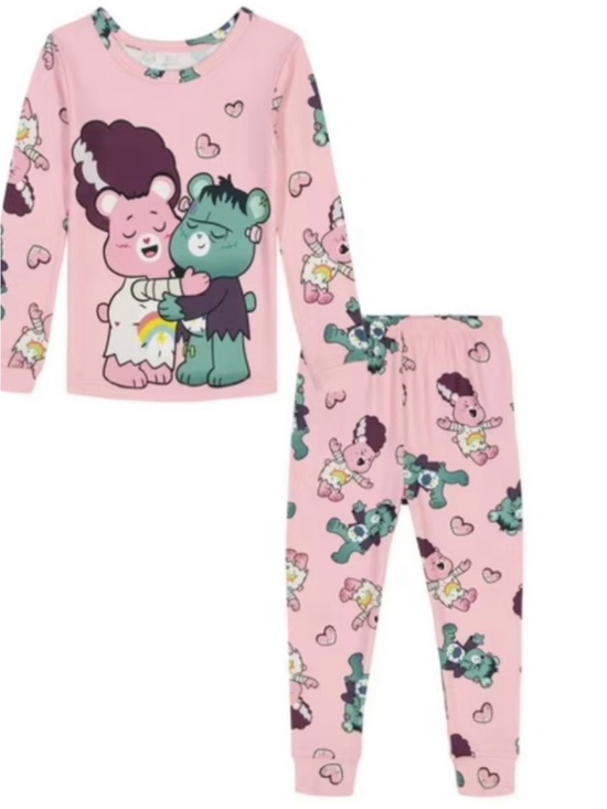 Care Bears Other - Care Bears monster Graphic Long Sleeve Pajama Set